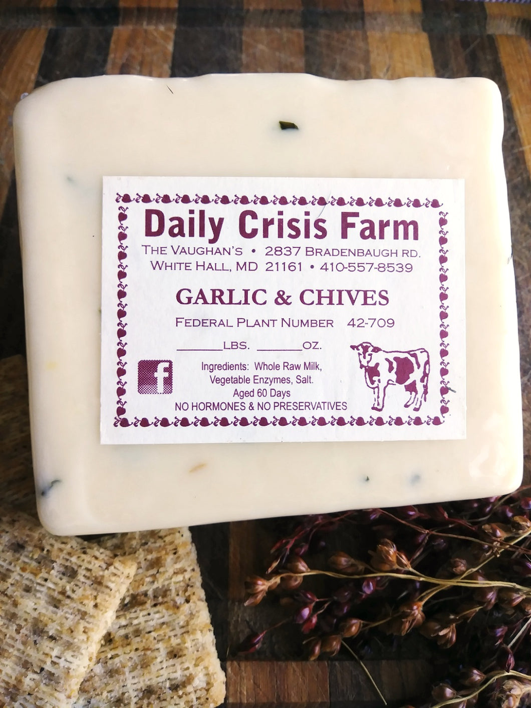 Garlic & Chive Cheese
